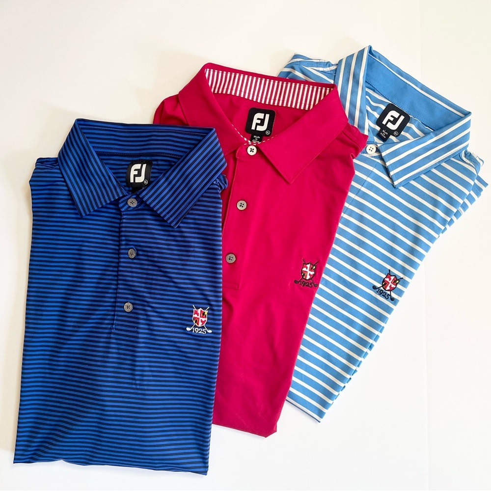 Set of 3 FootJoy Men’s Golf Polos Size XL Maryland Emblem